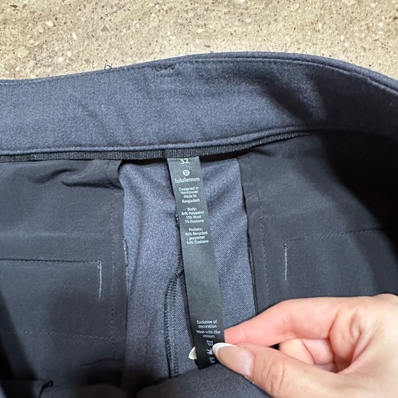 Lululemon Commission Dress Pants - 32 - Grey - Picture 3 of 3